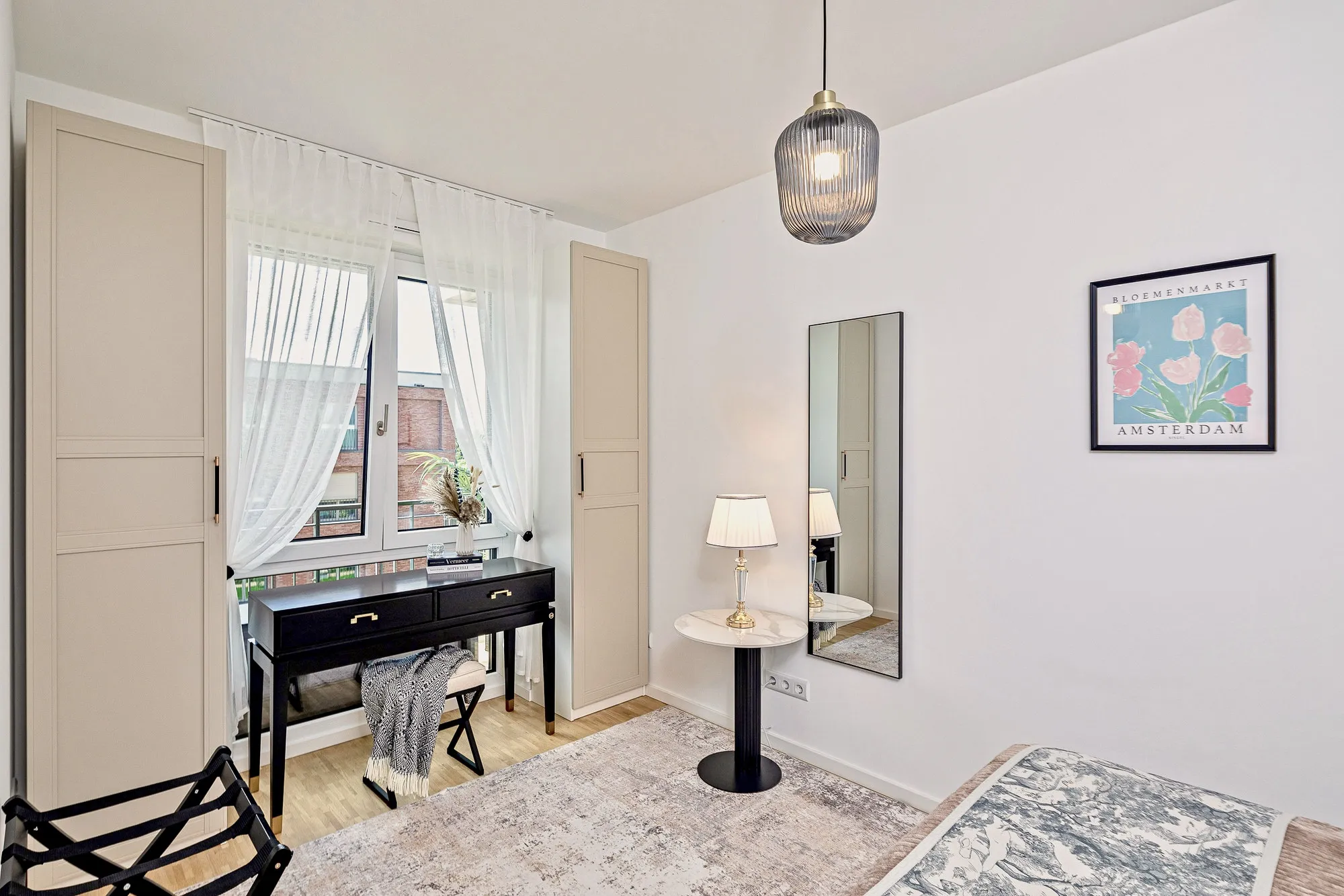 Schlafzimmer im Boutique-Apartment Art Déco in Dresden