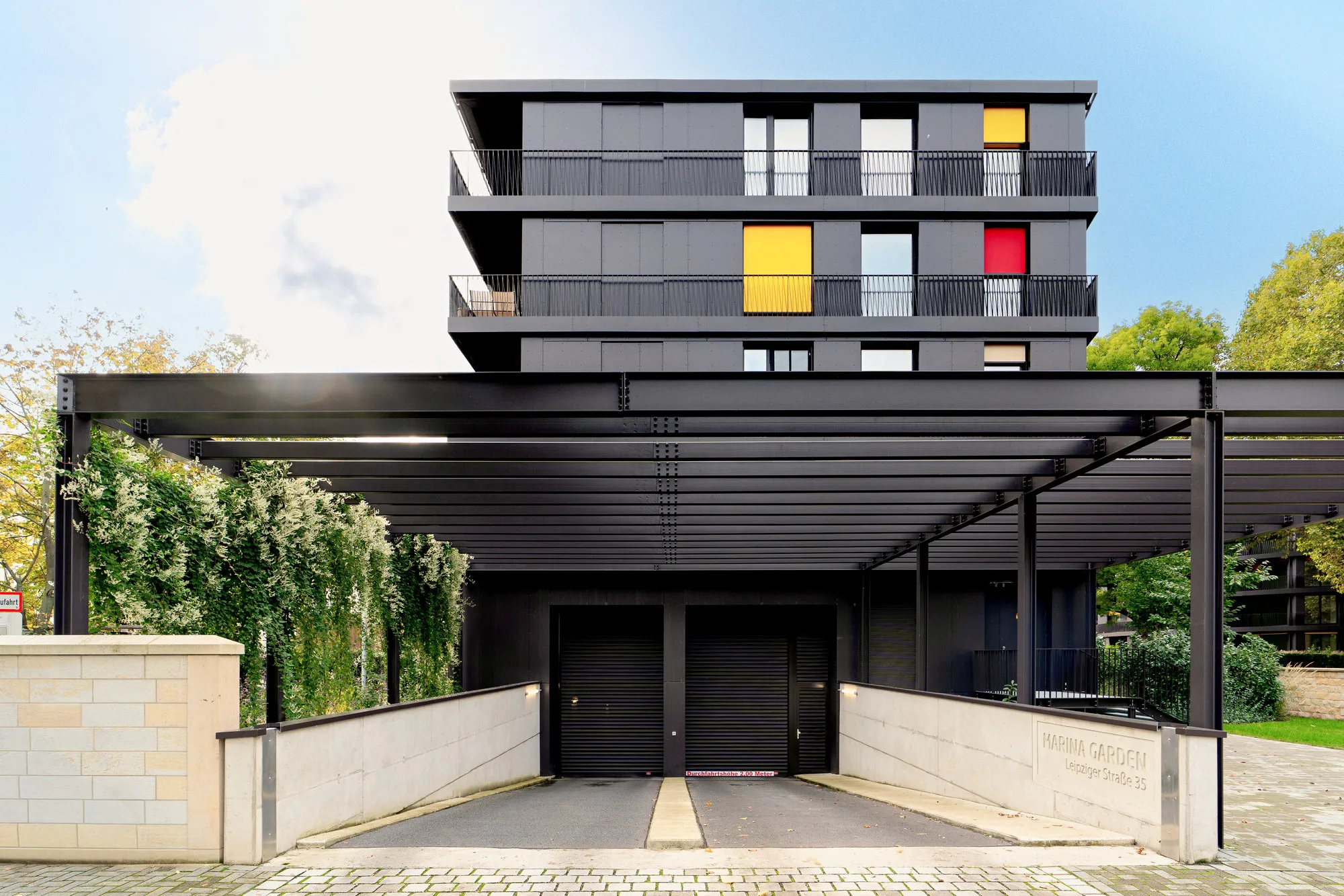 Außenansicht – Boutique-Apartment Marina Garden in Dresden