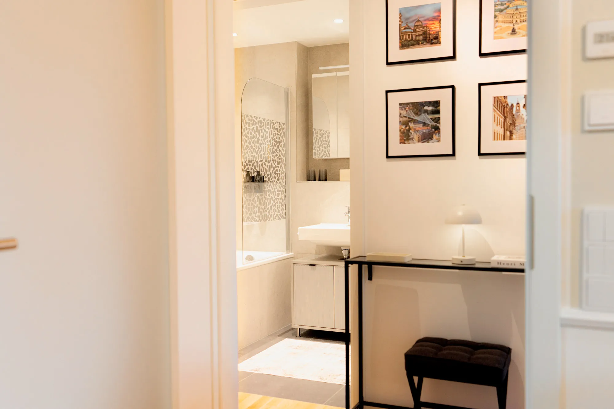 Detail im Boutique-Apartment Marina Garden in Dresden